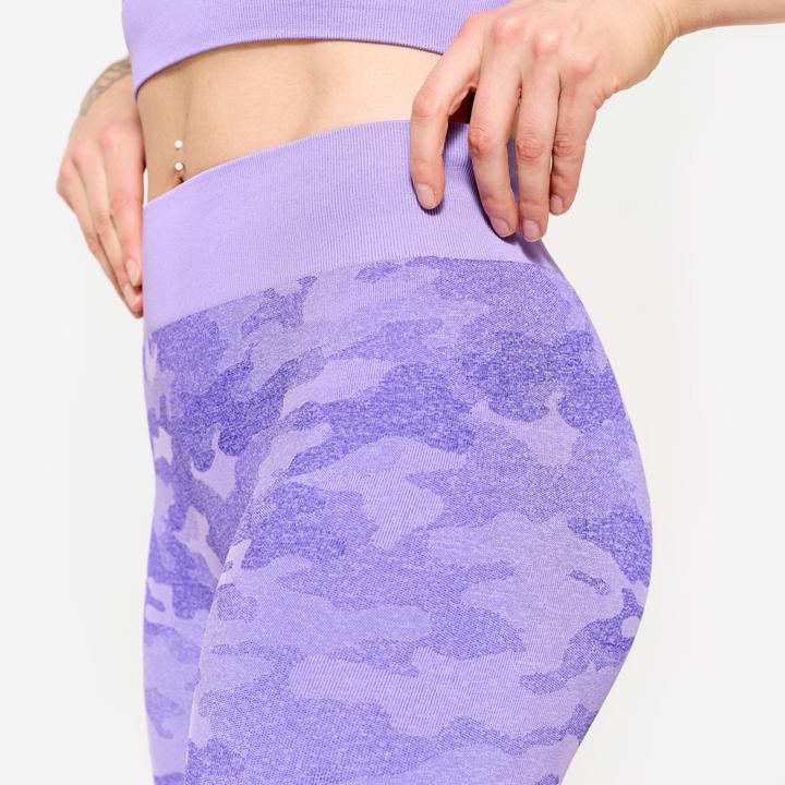 Produktbild Domyos Shorts - violett camouflage (M)