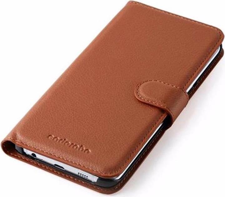 Actual product image Cadorabo Book with stand function cover (Samsung Galaxy S6 Edge)