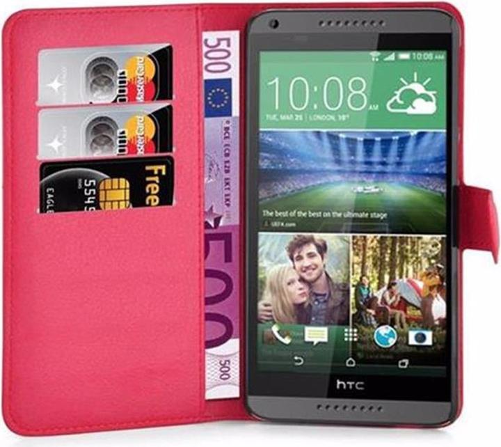 Produktbild Cadorabo Book mit Standfunktion Cover (HTC Desire 820)