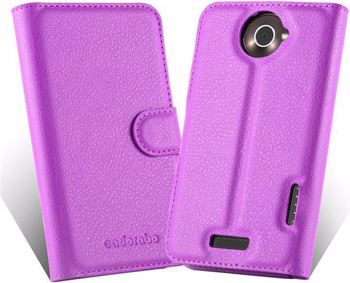 Produktbild Cadorabo Book mit Standfunktion Cover (HTC One X+)