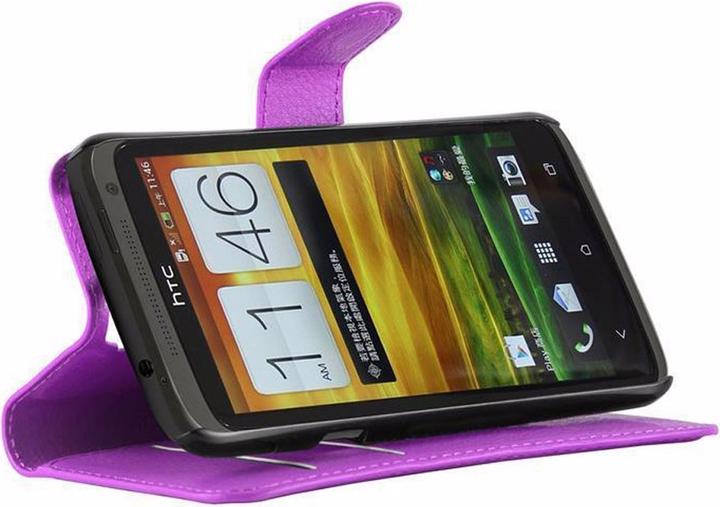 Produktbild Cadorabo Book mit Standfunktion Cover (HTC One X+)