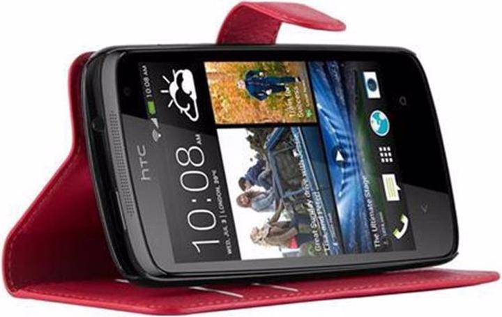 Produktbild Cadorabo Book mit Standfunktion Cover (HTC Desire 500)