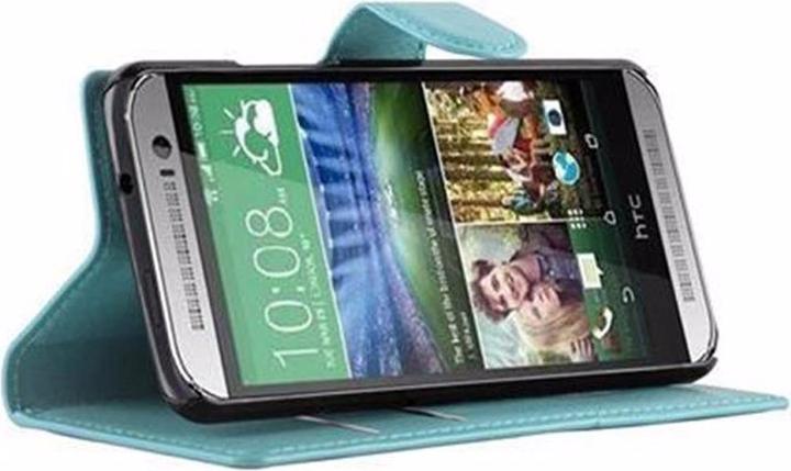 Produktbild Cadorabo Book mit Standfunktion Cover (HTC One Mini 2)