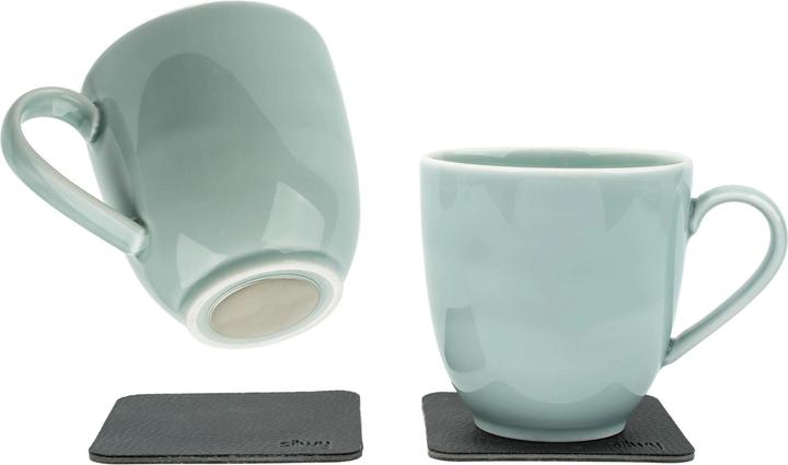 Produktbild Silwy Magnet-Porzellantassen Cyan, Produkttyp: Tasse, Material