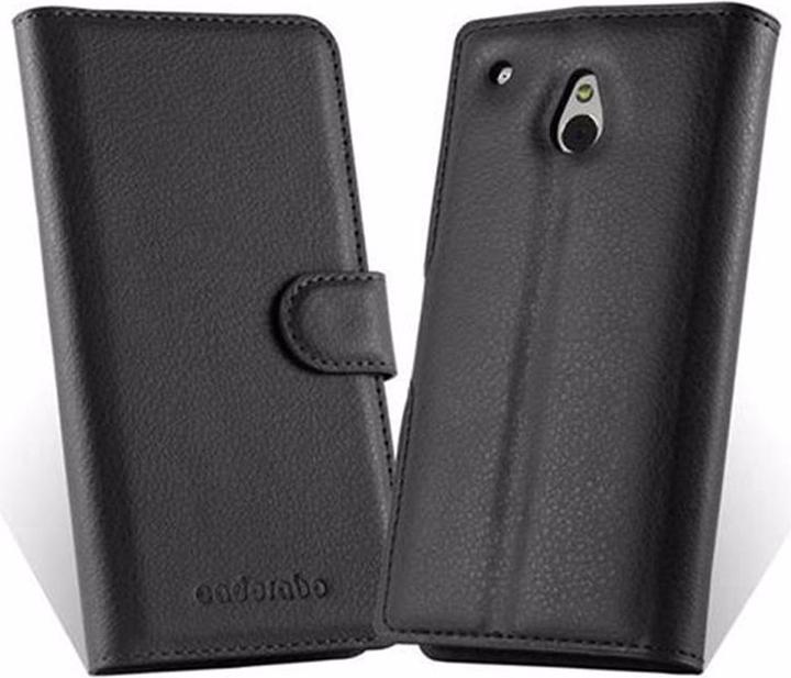 Produktbild Cadorabo Book mit Standfunktion Cover (HTC One Mini)