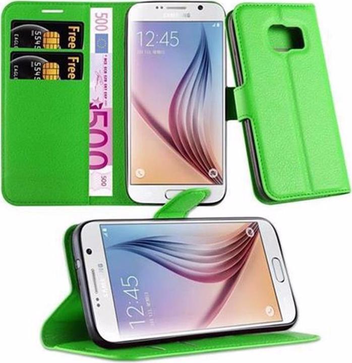 Actual product image Cadorabo Book with stand function cover (Samsung Galaxy S7)