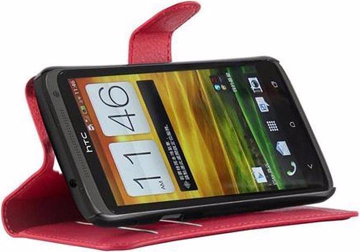Produktbild Cadorabo Book mit Standfunktion Cover (HTC One X+)