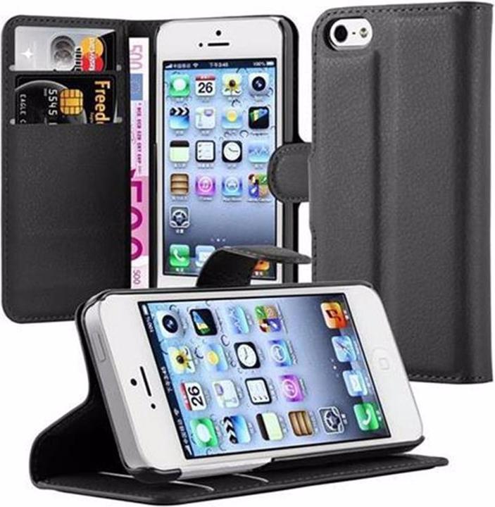 Produktbild Cadorabo Book mit Standfunktion Cover (Apple iPhone 5, Apple iPhone 5s)