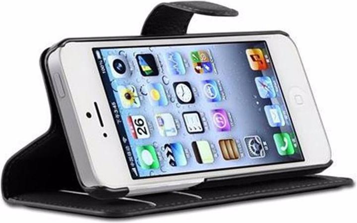 Produktbild Cadorabo Book mit Standfunktion Cover (Apple iPhone 5, Apple iPhone 5s)