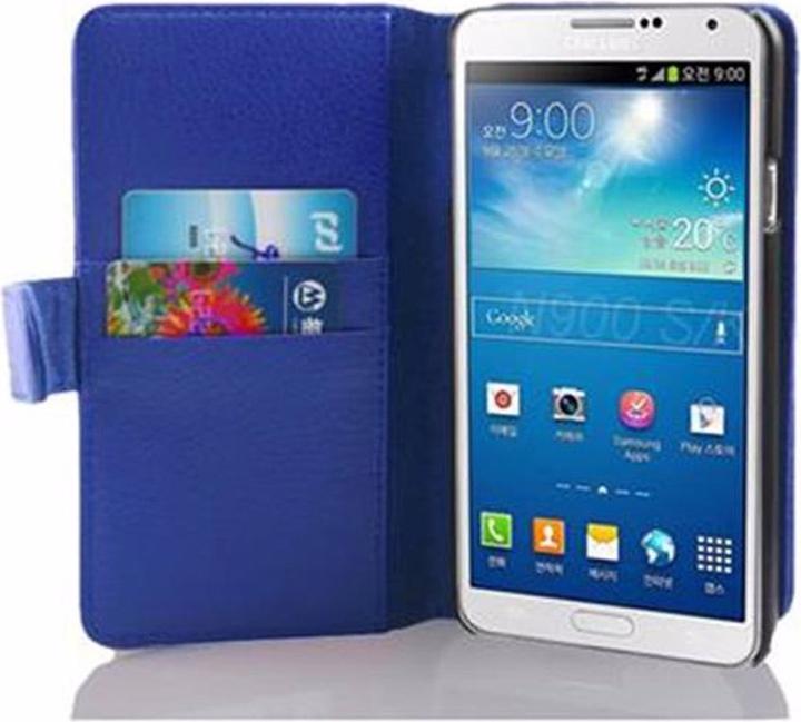 Produktbild Cadorabo Book mit Struktur Cover (Samsung Galaxy Mega 6.3)