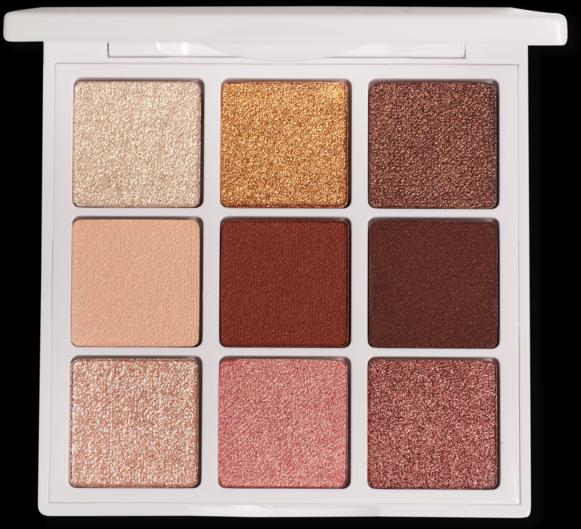 Goovi Palette d'ombres à paupières Feel Special (satiné mat extra-nacré)