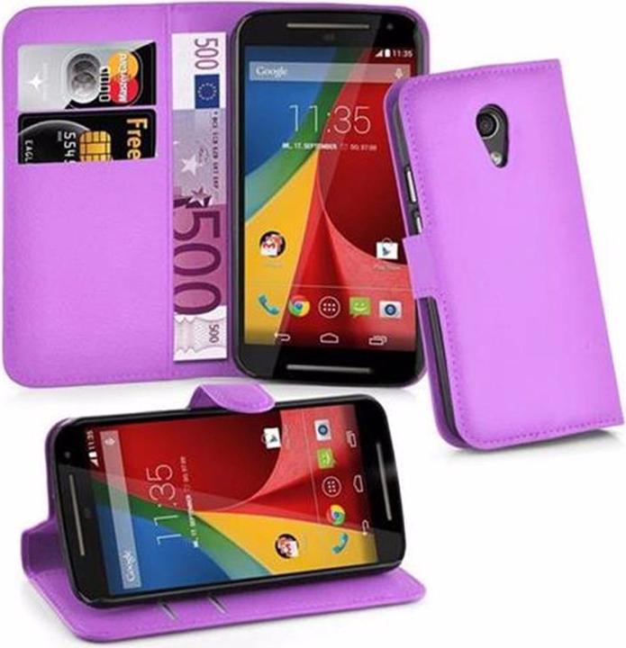 Immagine prodotto Cadorabo Libro con copertina con funzione di stand (Motorola Moto G2 (seconda generazione))