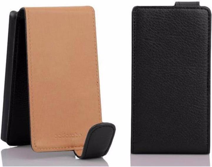 Productafbeelding Cadorabo Flip met structuurhoes (Huawei Ascend G330)