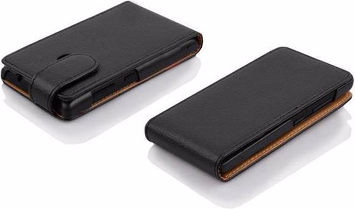 Productafbeelding Cadorabo Flip met structuurhoes (Huawei Ascend G330)