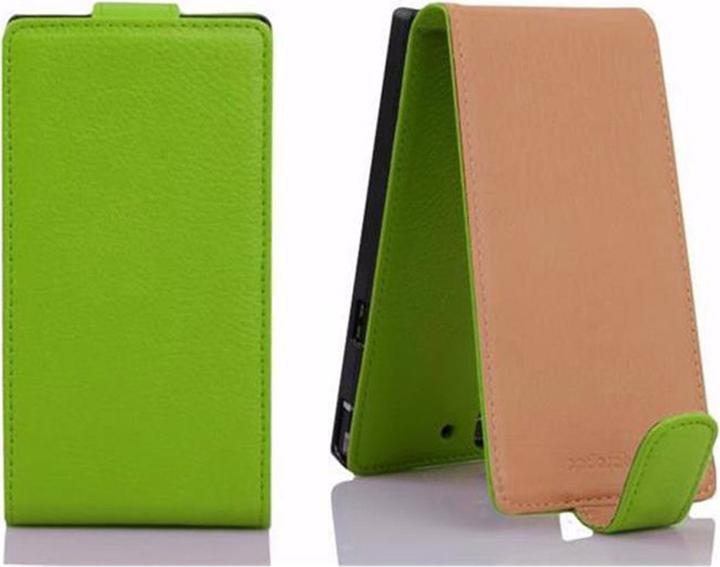 Productafbeelding Cadorabo Flip met structuurhoes (Huawei Ascend P7)