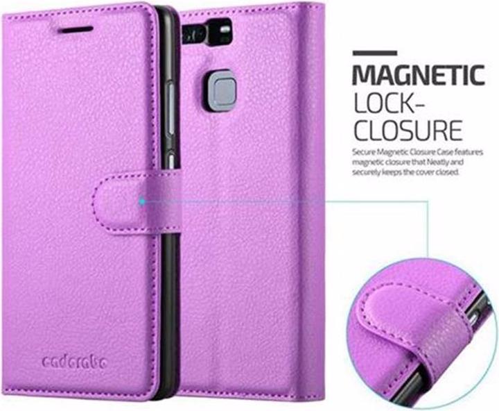 Produktbild Cadorabo Book mit Standfunktion Cover (Huawei P9)