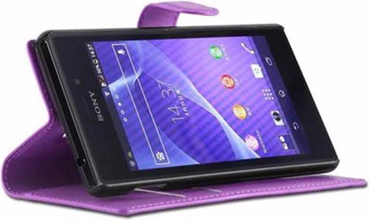 Produktbild Cadorabo Book mit Standfunktion Cover (Sony Xperia M2 Aqua)