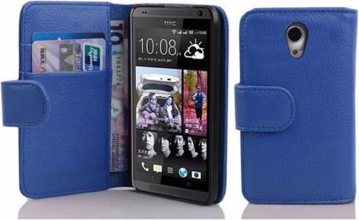 Produktbild Cadorabo Book mit Struktur Cover (HTC Desire 600)