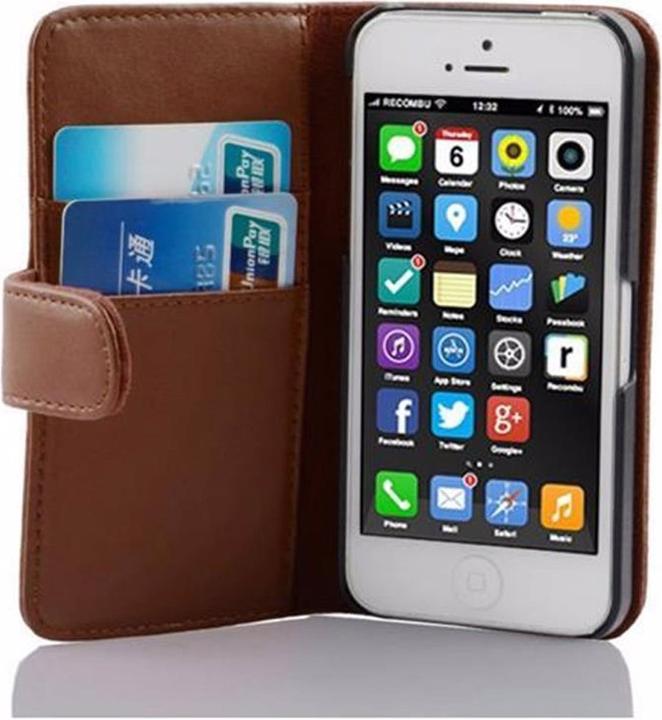 Actual product image Cadorabo Book Smooth Cover (Apple iPhone 5c)