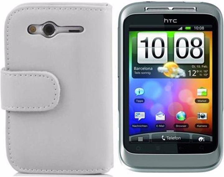 Produktbild Cadorabo Book Glatt Cover (HTC Wildfire S)