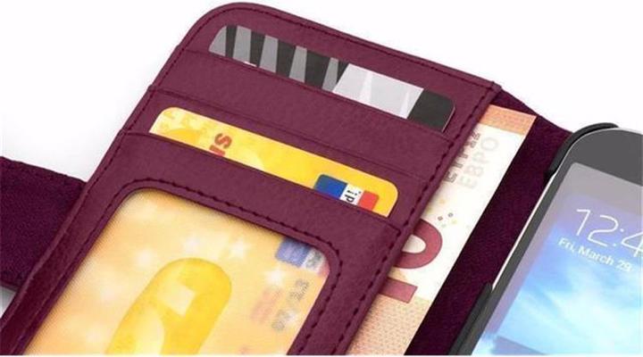 Image du produit Cadorabo Book avec 3 pochettes pour cartes Couverture (Samsung Galaxy Note 3 Neo)