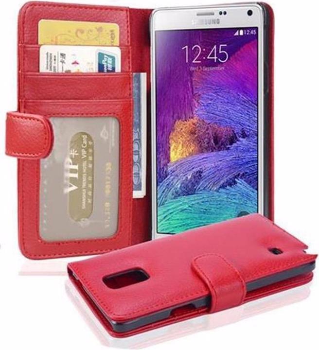 Productafbeelding Cadorabo Boek met 3 kaartsleuven Omslag (Samsung Galaxy Note 4)