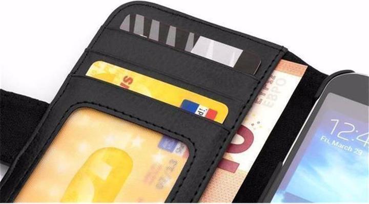Produktbild Cadorabo Book mit 3 Kartenfächer Cover (Samsung Galaxy S6)
