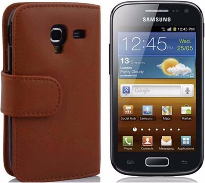 Produktbild Cadorabo Book Glatt Cover (Samsung Galaxy Ace 2)