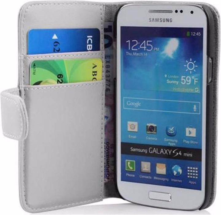 Produktbild Cadorabo Book Glatt Cover (Samsung Galaxy S4 mini)