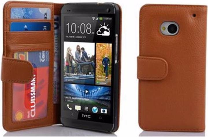 Actual product image Cadorabo Book with 3 card slots cover (HTC One M7)