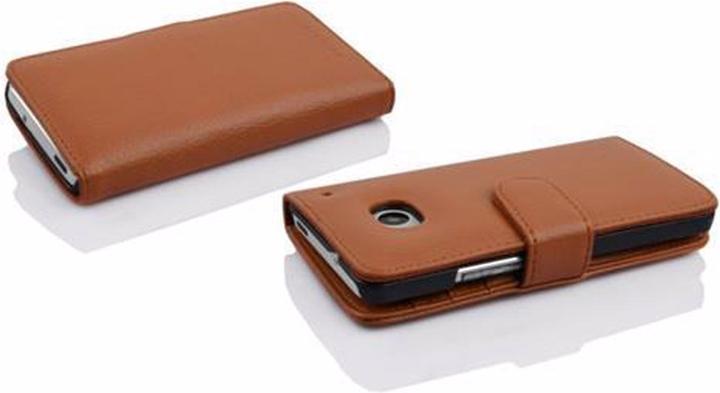 Actual product image Cadorabo Book with 3 card slots cover (HTC One M7)