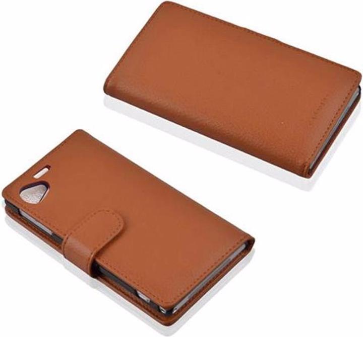Productafbeelding Cadorabo Boek met structuur omslag (Sony Xperia Z1 Compact)