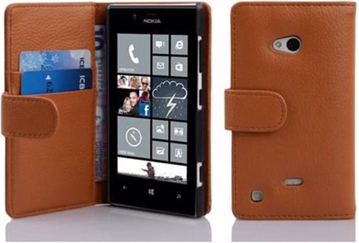 Produktbild Cadorabo Book mit Struktur Cover (Nokia Lumia 720)