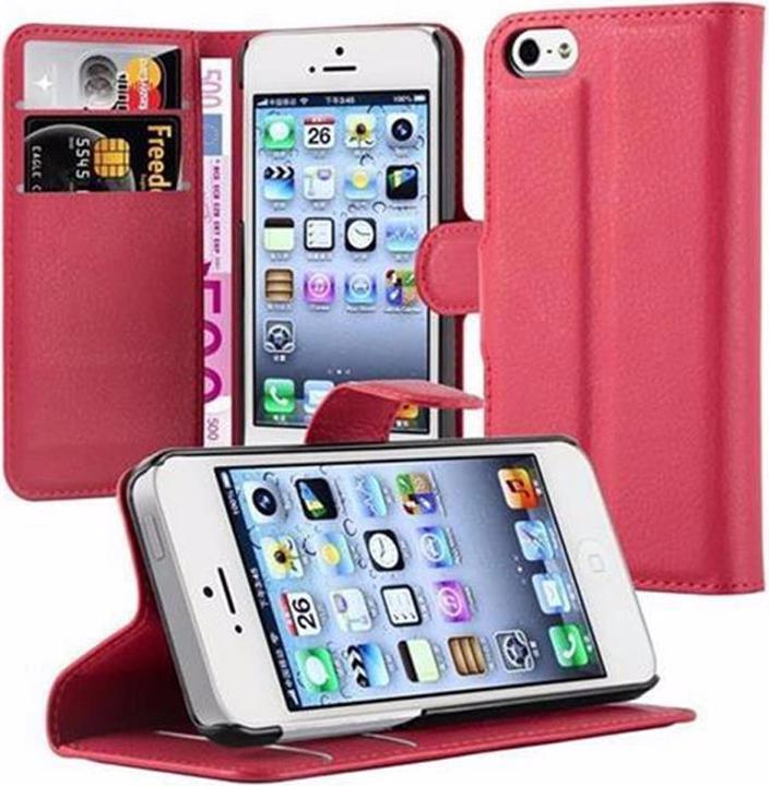 Image du produit Cadorabo Book avec fonction stand Cover (Apple iPhone 5)