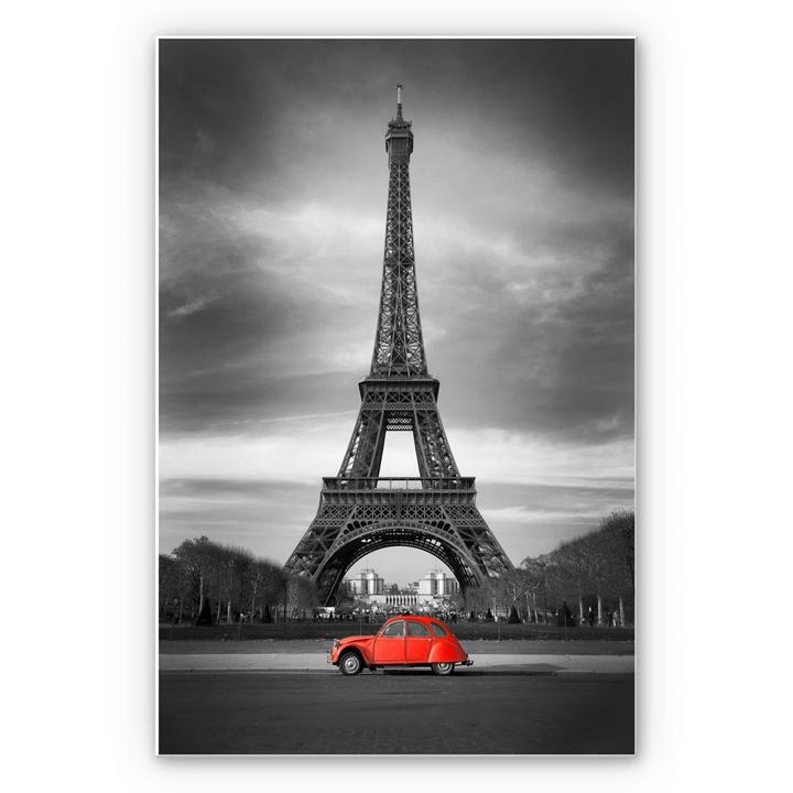 Image du produit Trenddeko La Vie est Belle - rouge (40 x 60 cm)