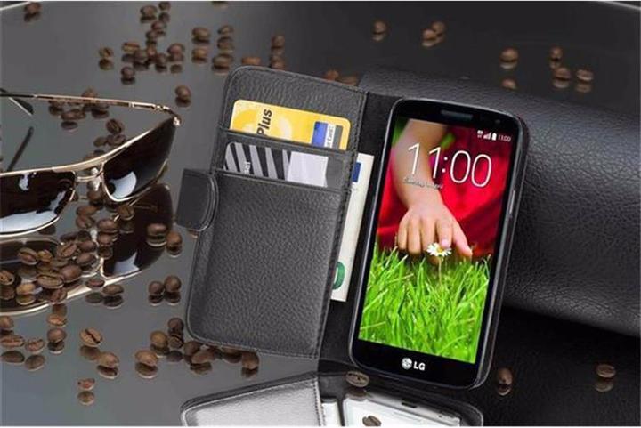 Produktbild Cadorabo Book mit Struktur Cover (LG G2 Mini)