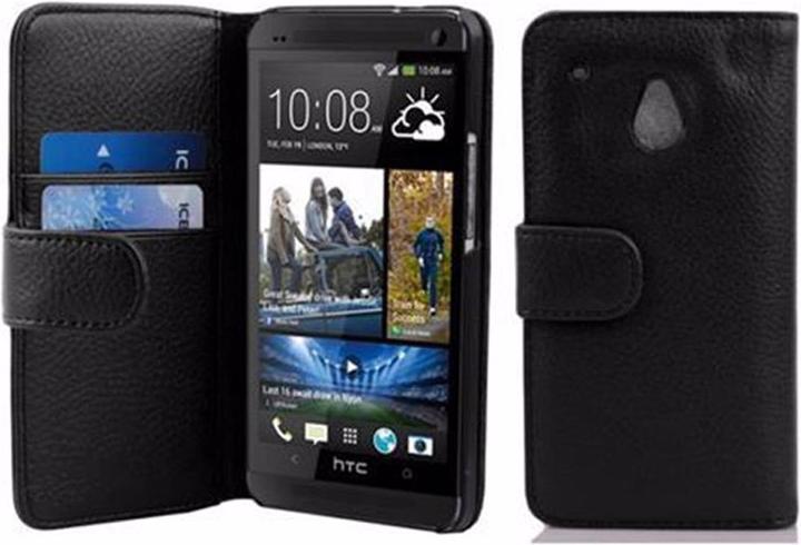 Actual product image Cadorabo Book with structure cover (HTC One Mini)
