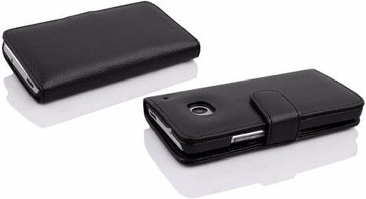 Actual product image Cadorabo Book with structure cover (HTC One Mini)