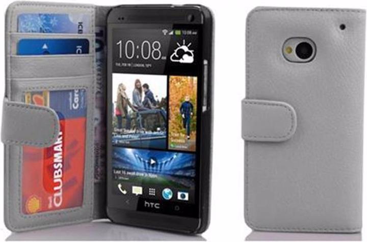 Image du produit Cadorabo Book avec 3 pochettes pour cartes Couverture (HTC One M7)