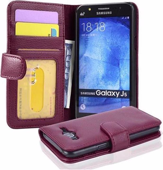 Productafbeelding Cadorabo Boek met 3 kaartsleuven Omslag (Samsung Galaxy J5 (2015))