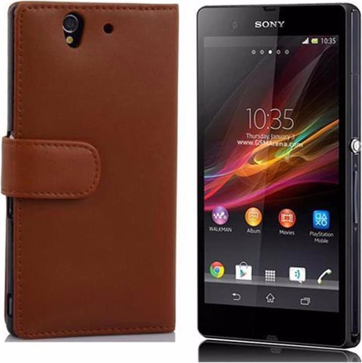 Produktbild Cadorabo Book Glatt Cover (Sony Xperia Z)