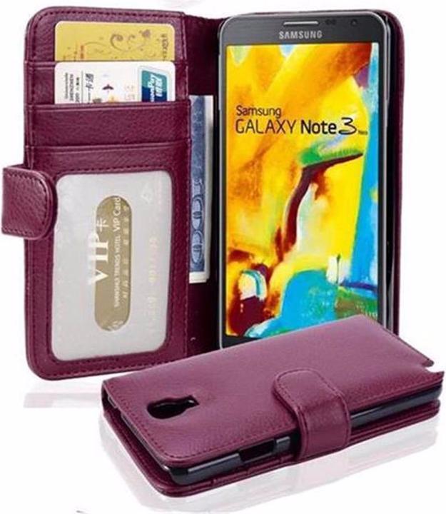 Image du produit Cadorabo Book avec 3 pochettes pour cartes Couverture (Samsung Galaxy Note 3 Neo)