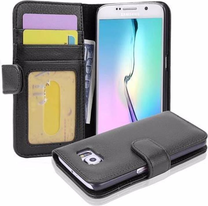 Produktbild Cadorabo Book mit 3 Kartenfächer Cover (Samsung Galaxy S6)