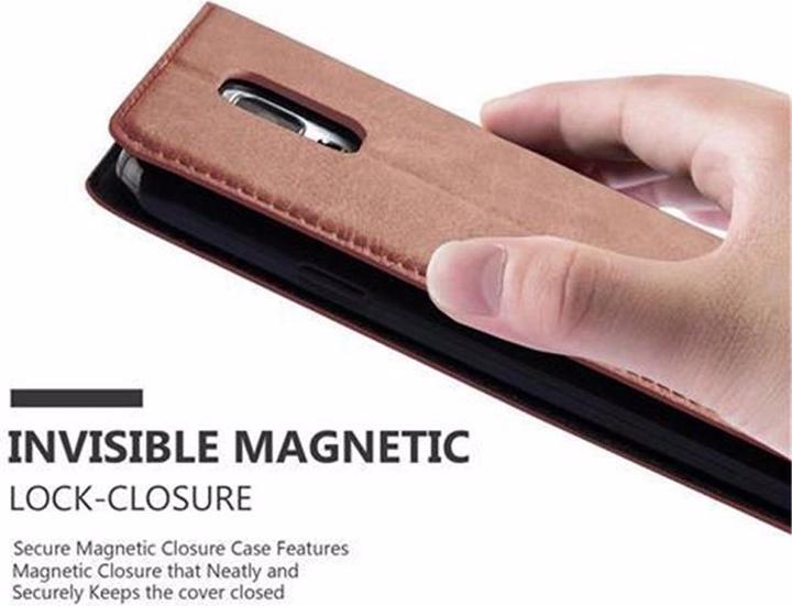 Actual product image Cadorabo Book Invisible Magnet Cover (Samsung Galaxy S5, Samsung Galaxy S5 Neo)