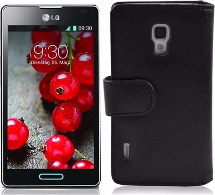 Produktbild Cadorabo Book mit Struktur Cover (LG Optimus L7 II)
