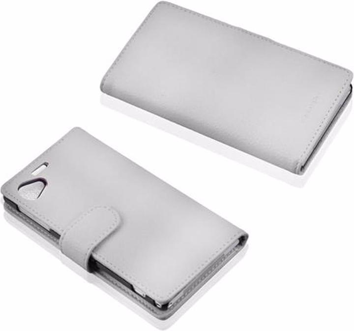 Actual product image Cadorabo Book with structure cover (Sony Xperia Z1 Compact)