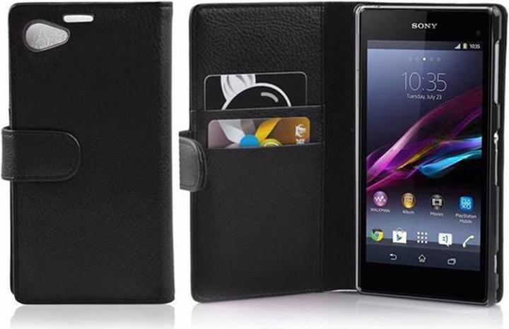 Produktbild Cadorabo Book mit Struktur Cover (Sony Xperia Z1 Compact)