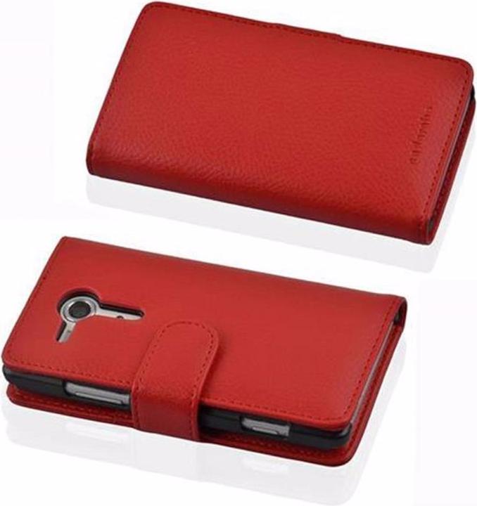 Actual product image Cadorabo Book with structure cover (Sony Xperia SP)