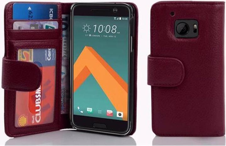 Produktbild Cadorabo Book mit 3 Kartenfächer Cover (HTC One 10)