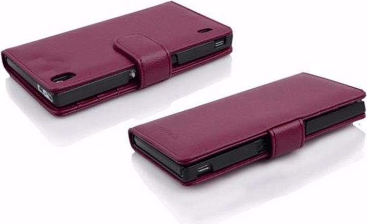 Produktbild Cadorabo Book mit 3 Kartenfächer Cover (Huawei Ascend P7)